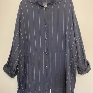 Iridium 3X Tunic 100% Cotton Gray